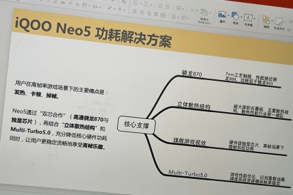 iQOO Neo5功耗方案曝光：独显双芯片+立体散热