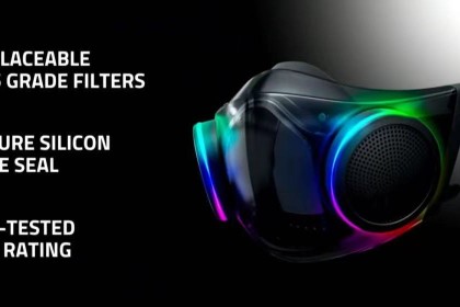 万物皆可RGB：雷蛇RGB口罩将于Q4上市