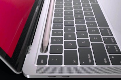 MacBook新专利：放弃触控栏，或将支持Apple Pencil