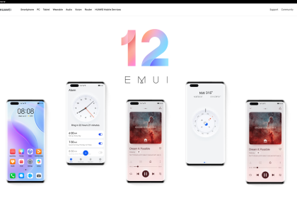华为在海外推出EMUI 12，整体设计更简约、灵动